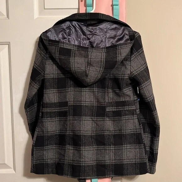 Vintage ELEMENT wool/polyester ladies hooded jacket. - Picture 8 of 9